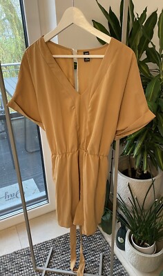 Damen Jumpsuit Shein Curve 3XL Camel WIE NEU