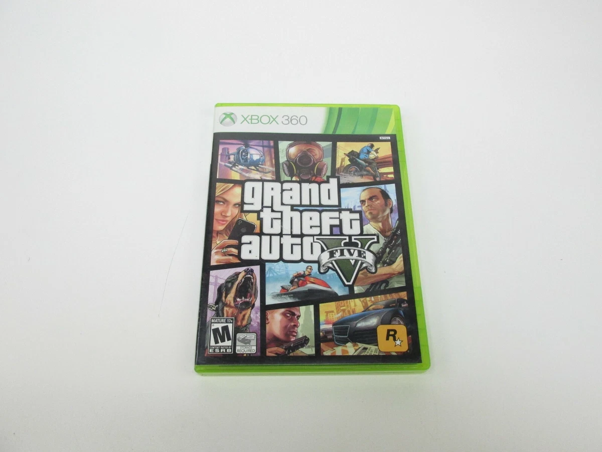 Grand Theft Auto V, Cover Art Only (NO GAME/CASE/MANUAL!), XBOX 360