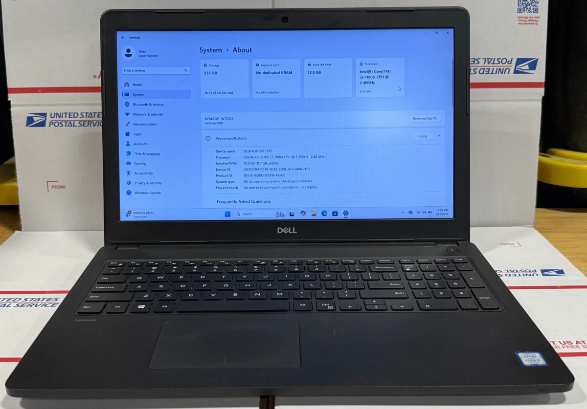 Dell Intel Core i3 7th Gen PC Laptops & Netbooks for sale | eBay