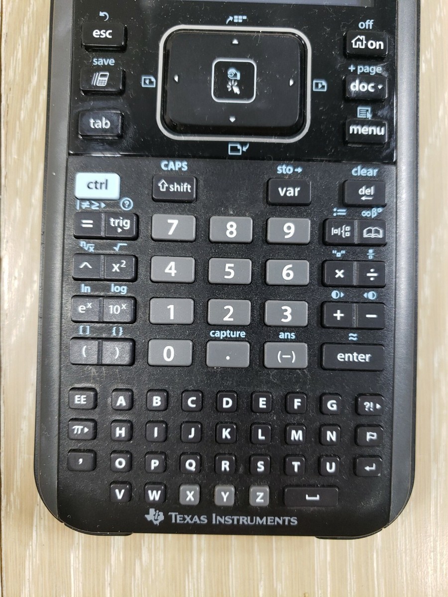 [値下げしました]TI-nspire CX 電卓　アメリカ製 高機能 電卓 TI-nspire CX - メルカリ