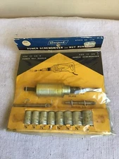 Vintage NOS Royal Power Screwdriver And Nut Runner With 8 Sockets Model #148