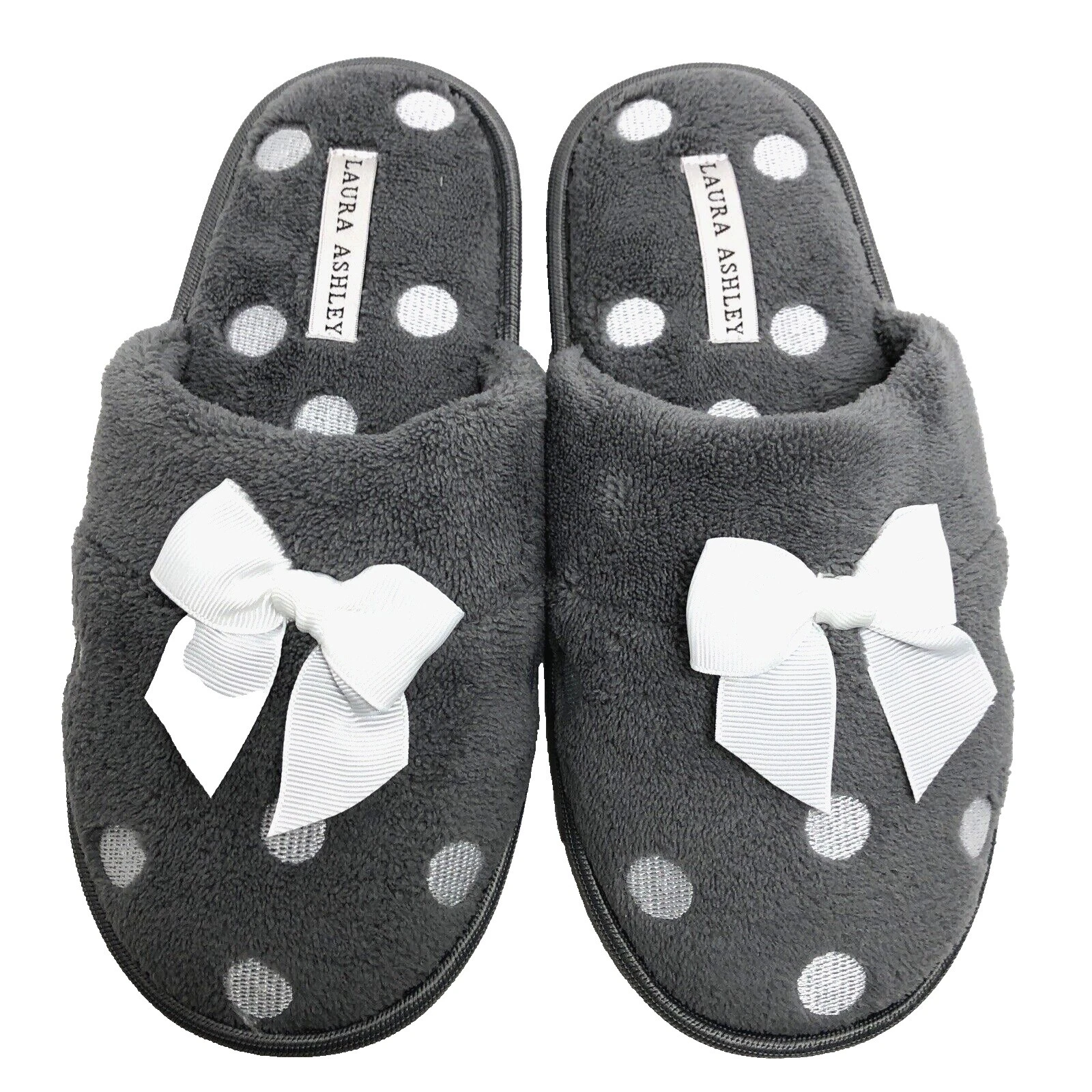 Laura Ashley 圆点拖鞋