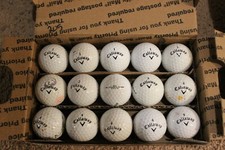 15 used Callaway Hex Diablo Tour Golf Balls -- Balls AAA Condition