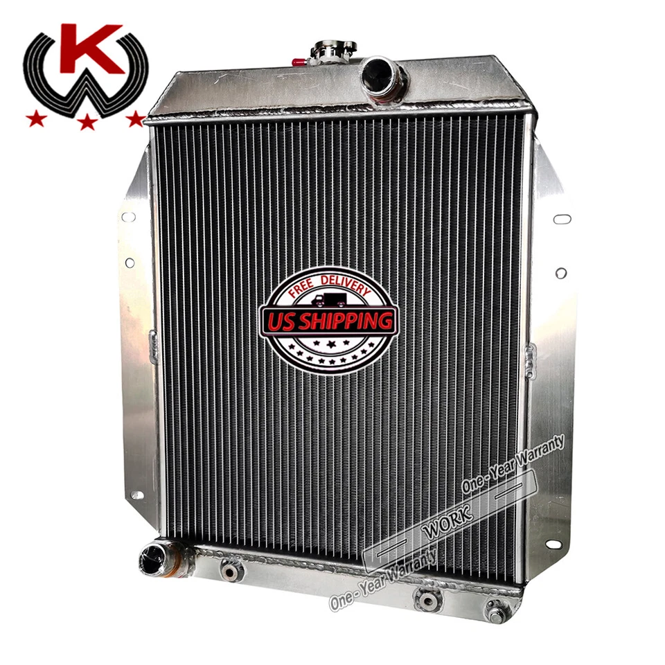 Aluminum Radiator for 1964-1970 1965 1966 1967 68 Dodge A100 4.5L 5.2L V8 Pickup - Image 3 of 4