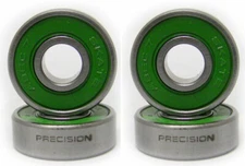 ABEC 7 Scooter Bearings 1 Set of 4 Speed Bearing - Fits Kick Scooters Wheels