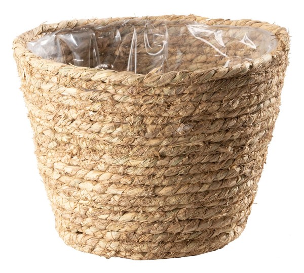 ÜBertopf Blumentopf Pflanzentopf Reisstroh Ø 22 Cm-image