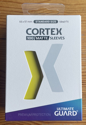 Ultimate Guard - Cortex Sleeves (100pcs) - matte gelb