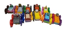 Vtg McDonald's 1990 Tiny Toons Adventures Flip Cars Happy Meal Toys Lot Of 10