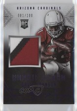 2015 Prestige Rookie Jerseys Extra Points Purple David Johnson Jumbo Patch p6d
