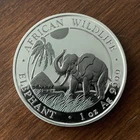 2017 Somalia Silver Elephant 1 oz — photo from another recent sale