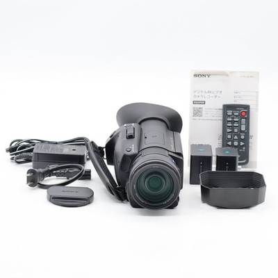 SONY Handycam FDR-AX700 4K Video Camera English Menu Supported