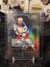 2025-26 Metal Universe Autograph #109 Matthew Robertson New York Rangers Rookie