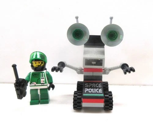 Lego Vintage Space Police II #1969-Mini Robot-100% w/minifig-no manual (1993)