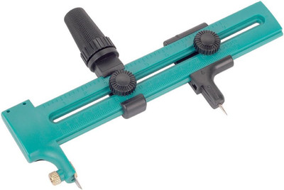 Wolfcraft 4151000 Kreissschneider Aus Kunststoff Für Papier, Folien, Leder I Ink