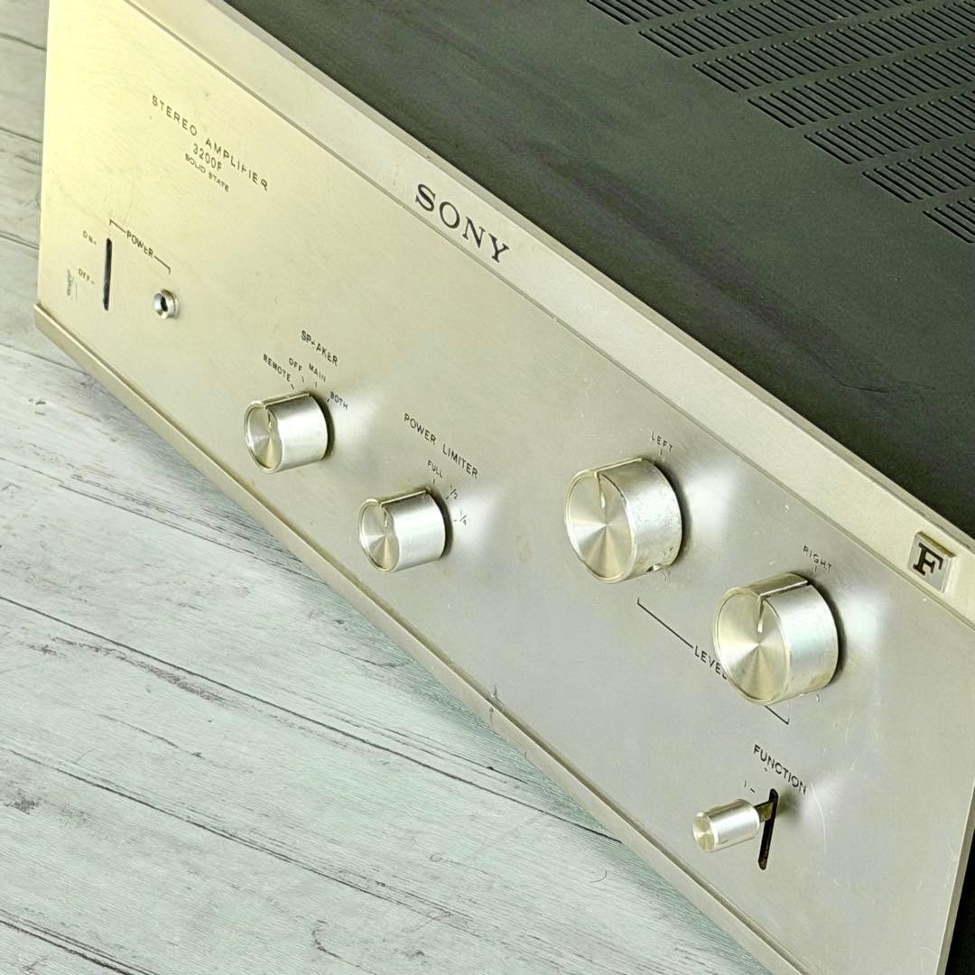 Sony TA-3200F Vintage Power Amplifier 1970s Hi-Fi Stereo Amp Japan