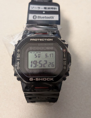 Casio G-SHOCK GMW-B5000TVA-1JR Solar Radio Men's Watch Bluetooth 