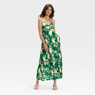 slim fit dress slacks Dreaming of a New Day Floral Maxi Dress main image 0