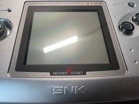 SNK Neo Geo Pocket Color Console Platinum Silver Complete In Box CIB