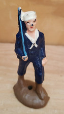 Vintage navy soldier walking plastic no markings