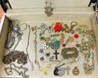 Vintage Costume Jewelry Lot of Necklaces/ Bracelets/ Brooches