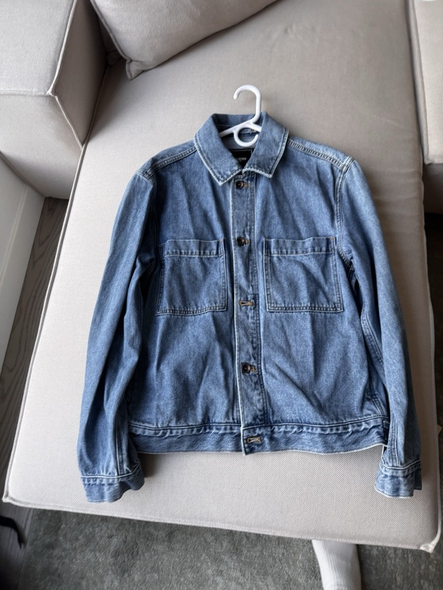Todd Snyder Boxy Fit Denim Jacket - Vintage Blue Color - Medium | eBay