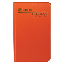 DW SitePro 350 Field Book: 4-5/8 in. x 7-1/4 in. Orange