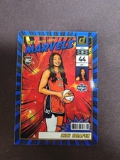 2025 Panini Donruss WNBA Net Marvels Kiki Iriafen Rookie Blue Press Proof SP #16