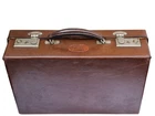 Vintage Mulberry Leather Briefcase Brown Attaché Case Travel Bag Unisex Men Wome