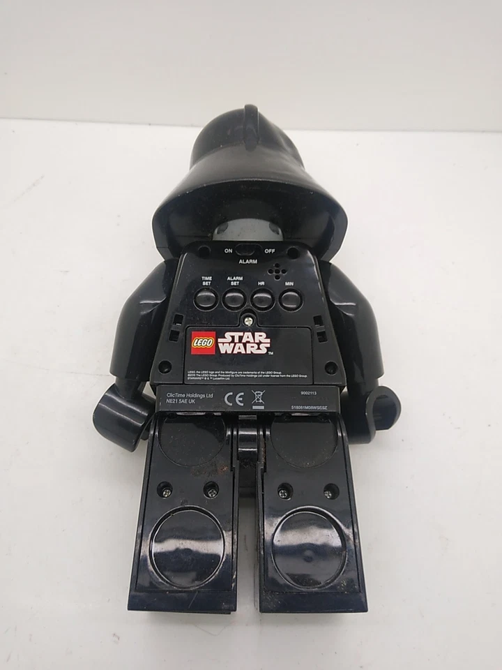 LEGO Star Wars Darth Vader Minifigure Alarm Clock - 2010 Release - Tested Works - Image 4 of 4