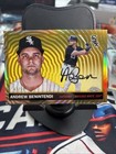 Baseball 2025 Topps Platinum Chrome Andrew Benintendi oro vibrazioni/50