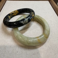 Size 58 Serpentine Jade Bangle buy 1 get 1 fr...