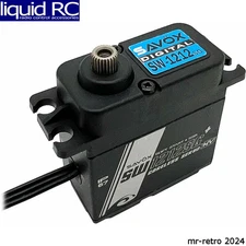 Savox SW1212SGPBE Waterproof Digital Servo 0.14 Sec 638oz at 7.4v