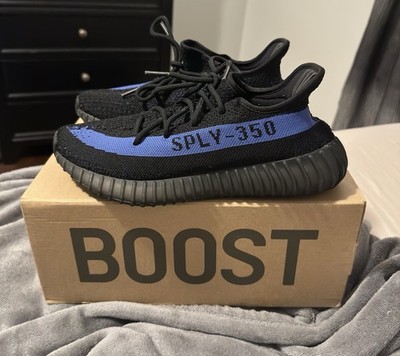 adidas Yeezy Boost 350 V2 Low Dazzling Blue Black - Size 8