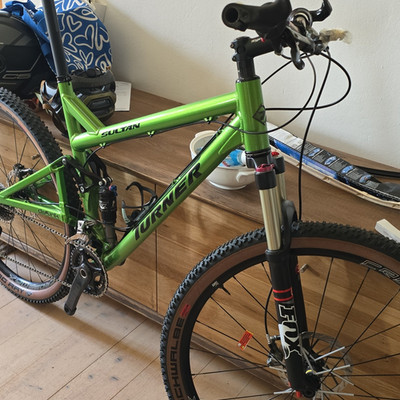 Turner Sultan 29er, 120 mm, SRAM XX 10 Fach, Grip Shift, Fox, Mavic