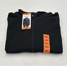 Jockey Women's Tulip Hem Yoga Jacket, Black Salt, Size XXL