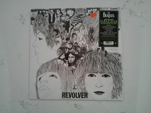 SEALED! STONE MINT! THE BEATLES REVOLVER LP RARE 2012 PARLOPHONE 180g WITH HYPE!