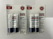 Aquaphor Lip Repair Stick  Moisturizing Balm Multipack 0.17 Oz, 2 Pack Set Of 2