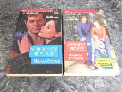 Silhouette IM Marcia Evanick lot of 2 Contemporary Romance Paperbacks