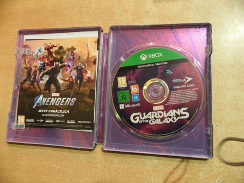 Marvel's Guardians of the Galaxy Microsoft Xbox One Series X Spiel Steelbook - Afbeelding 1 van 2
