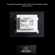 MAKRAI Encapsulated Transformer 40VA Sec: 0-24VAC Pri: 230VAC