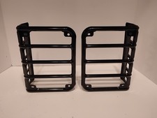 07-18 Jeep Wrangler Jk Tail Light Guards Black Steel