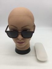 Moscot Unisex Brown Frame Fashion Sunglasses 50-21-145 Black Lenses