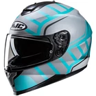 HJC C70N Holt White Blue