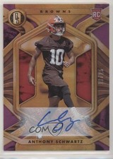 2021 Panini Gold Standard Rookies Rose 13/25 Anthony Schwartz #132 Auto 05qn