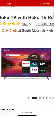 65 Inch Tv Roku With Sound Bar