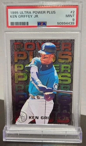 1995 Ultra Power Plus Ken Griffey Jr #2 Mariners PSA 9 Mariners