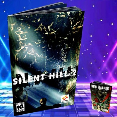Replacement Manual for - Silent Hill 2  - Sony PS2 Instruction Booklet