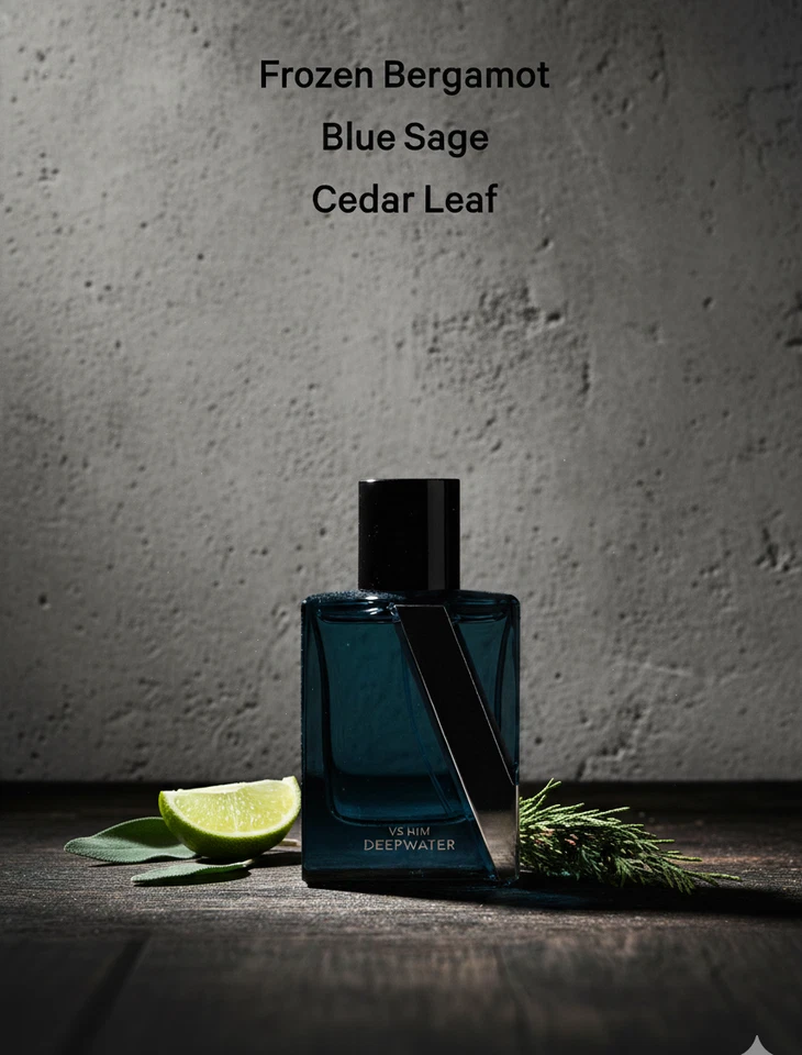 Vs Him Deepwater de Victoria's Secret Eau De Parfum Spray para Hombre Foto 3 de 3