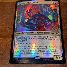 Spider-Man 2099 150 Marvel's Spider-Man FOIL MTG TCG CARD