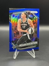 Megan Gustafson 2025 Panini Prizm Blue Prizm /199 Aces #49 Portland Fire